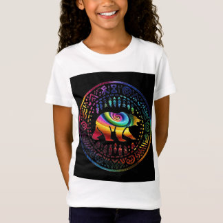 8 beren voor altijd koele beer swirl t-shirt