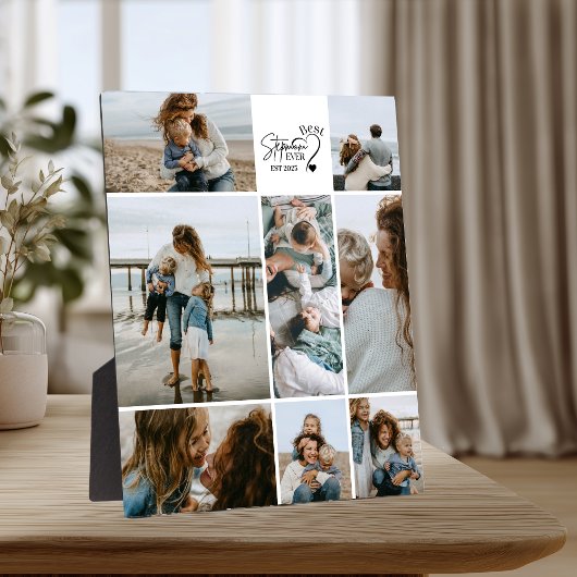 8 Beste Stiefmoeder Ooit Aangepaste Foto Collage Fotoplaat