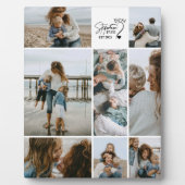 8 Beste Stiefmoeder Ooit Aangepaste Foto Collage Fotoplaat (Voorkant)