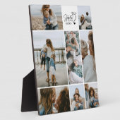 8 Beste Stiefmoeder Ooit Aangepaste Foto Collage Fotoplaat (Zijkant)