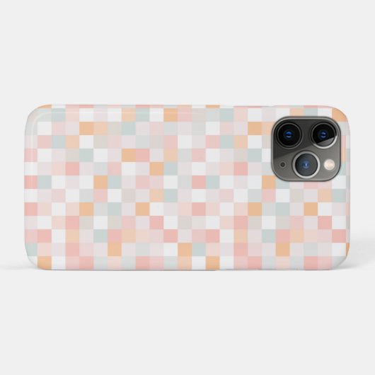 8-Bit Computer Game Pixel Regenboog Blok Case-Mate iPhone Case (Achterkant (horizontaal))