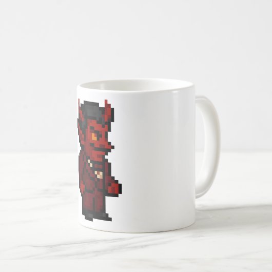 8-bit Devil Koffiemok (Voorkant rechts)