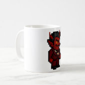8-bit Duivel Koffiemok (Voorkant links)