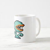 8-bit Flytrap Monster Koffiemok (Voorkant rechts)