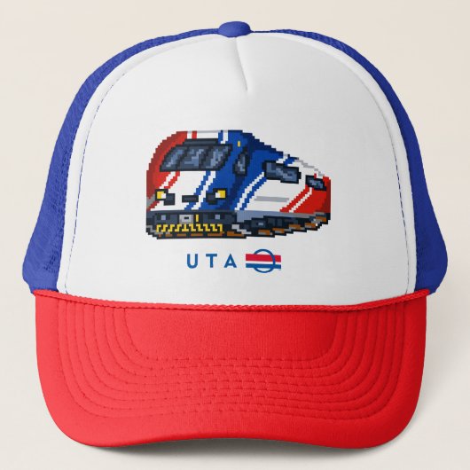 8-bit FrontRunner Trucker Hoed Pet (Voorkant)