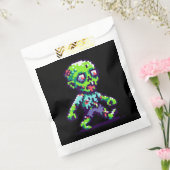 8-bit grappige zombie Halloween Bedankzakje (Gezegeld)