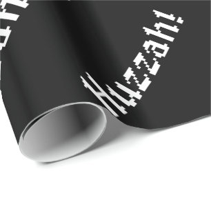 8 bit Huzzah! Cadeaupapier