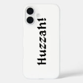 8 bit Huzzah! Case-Mate iPhone Case (Achterkant)