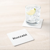 8 bit Huzzah! Kartonnen Onderzetters (Insitu)