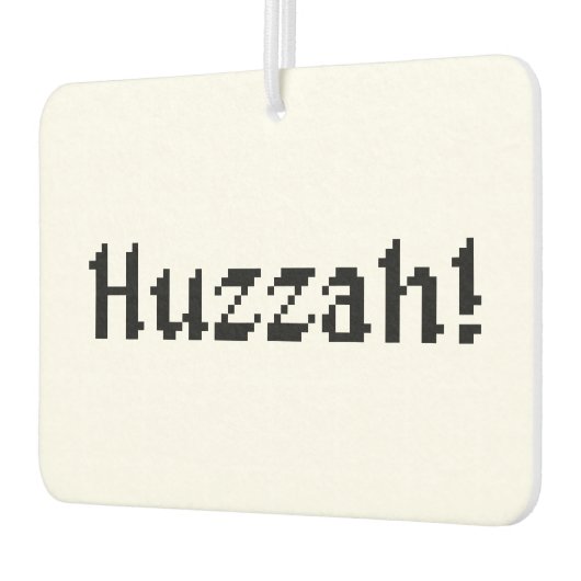 8 bit Huzzah! Luchtverfrisser (Links)