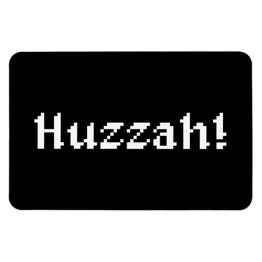 8 bit Huzzah! Magneet (Horizontaal)
