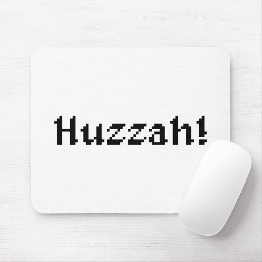 8 bit Huzzah! Muismat (Met muis)