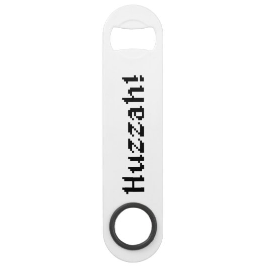 8 bit Huzzah! Speed Flessenopener (Achterkant)