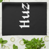 8 bit Huzzah! Theedoek (Gevouwen)