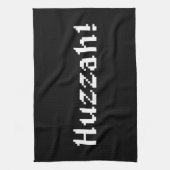 8 bit Huzzah! Theedoek (Verticaal)