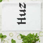 8 bit Huzzah! Theedoek (Gevouwen)