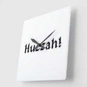 8 bit Huzzah! Vierkante Klok (Hoek)