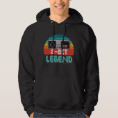 8-bit Legend - Retro Gamer Hoodie (Voorkant)