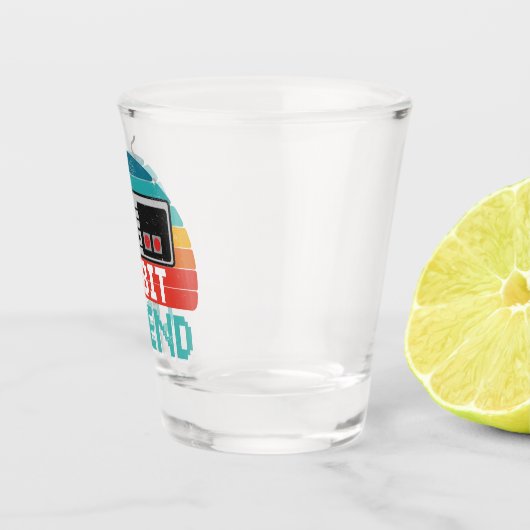 8-bit Legend - Retro Gamer Shot Glas (Rechts)