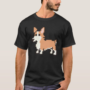 8 Bit Pixel Corgi T-shirt