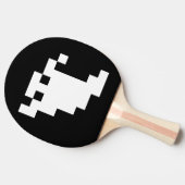 8 Bit Pixel Geest Tafeltennisbatje (Zijkant)