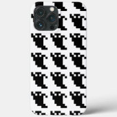 8 bit Pixel Ghost Shadow Case-Mate iPhone Case (Achterkant)