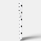 8 bit Pixel Ghost Shadow Case-Mate iPhone Case (Achterkant / Links)