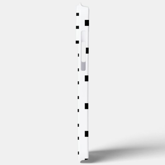 8 bit Pixel Ghost Shadow Case-Mate iPhone Case (Achterkant / Links)