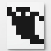8 bit Pixel Ghost Shadow Fotoplaat (Voorkant)