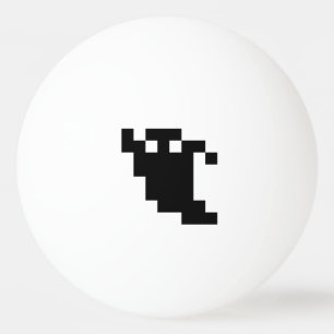 8 bit Pixel Ghost Shadow Pingpongbal