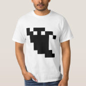 8 bit Pixel Ghost Shadow T-shirt (Voorkant)