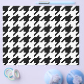 8 Bit Pixel Houndstooth Schachermotief Flyer (Enkel)