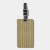 8 Bit Pixel Tatami Mat 畳 Bagagelabel (Voorkant verticaal)