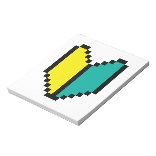 8 Bit Pixel Wakaba / Beginnersmarkering Notitieblok (Linkerzijde)