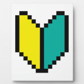 8 Bit Pixel Wakaba / Shoshinsha Mark Fotoplaat (Voorkant)