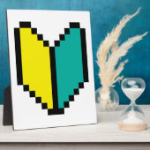 8 Bit Pixel Wakaba / Shoshinsha Mark Fotoplaat (Zijkant)