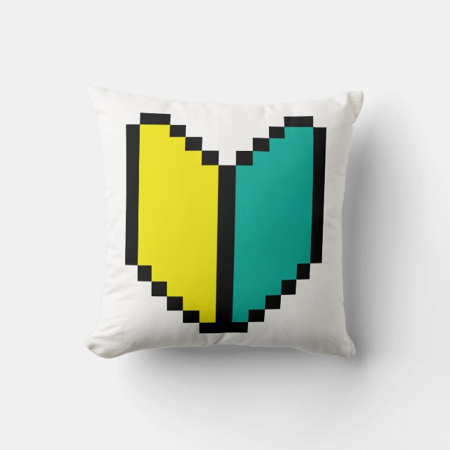 8 Bit Pixel Wakaba / Shoshinsha Mark Kussen (Voorkant)