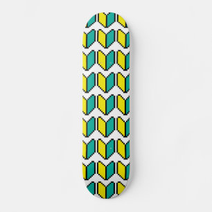 8 Bit Pixel Wakaba / Shoshinsha Mark Persoonlijk Skateboard