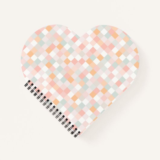 8-Bit Regen Pixel Blok Notitieboek voor Computer G (Voorkant)