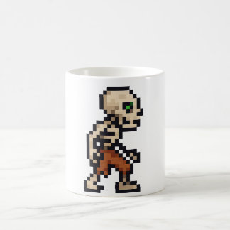 8-bit Retro Skeleton Koffiemok