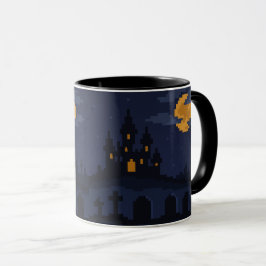 8-bit Retro Spokenkasteel Mok