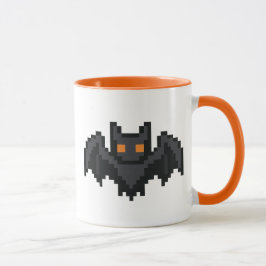 8-bit Retro Vleermuis Mok