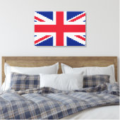 8 Bit Union Pixel Jack Canvas Afdruk (Insitu (Slaapkamer))