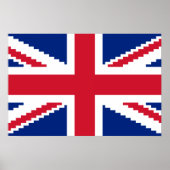 8 Bit Union Pixel Jack Poster (Voorkant)