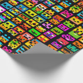 8 Bit - Vakantie & Dagcadeaupapier Cadeaupapier (Hoek)