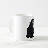 8-bit vampier koffiemok (Voorkant links)