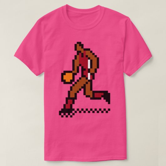8-bits basketbal Alabama TShirt (Design voorkant)