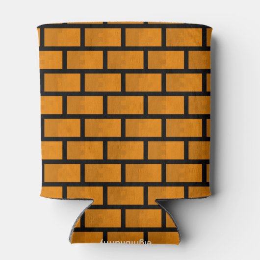 8-bits Brick-muur Blikjeskoeler (Achterkant)