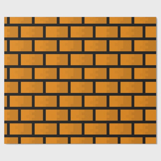 8-bits Brick-muur Cadeaupapier (Vlak)