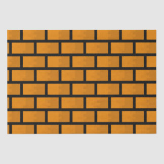 8-bits Brick-muur Tissuepapier